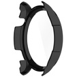 Чехол 2 в 1 + закаленное стекло для Amazfit Balance A2286, чёрный