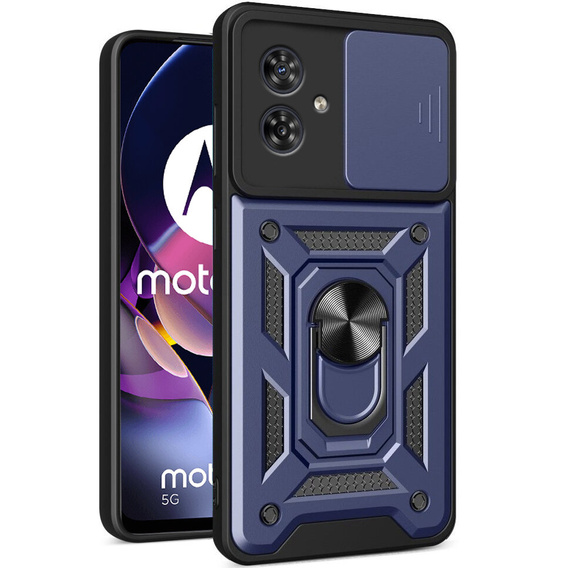 Чохол NOX Camera Slide Motorola Moto G54 5G, CamShield Slide, синій