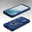 Чохол NOX Camera Slide Samsung Galaxy S23, CamShield Slide, синій