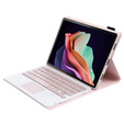 Чохол + клавіатура Lenovo Tab P11 Gen 2, Pen Slot TouchPad, рожевий rose gold
