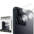 2x закаленное стекло ERBORD для камеры Xiaomi Redmi 13C / Poco C65, прозрачный