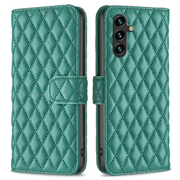 Откидной чехол для Samsung Galaxy A56, Wallet, BINFEN COLOR, зелёный