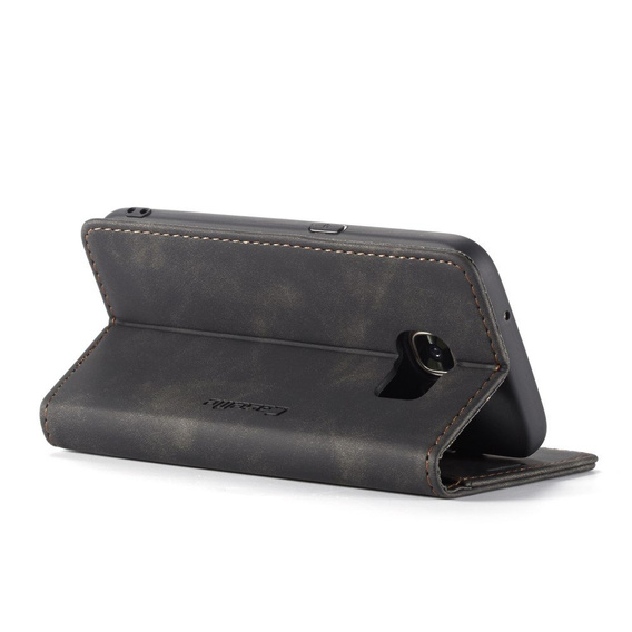 Чохол-сумка для Samsung Galaxy S7, Leather Wallet Case, чорний