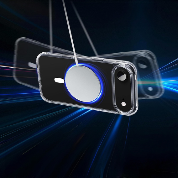 Чехол для iPhone Air, для MagSafe, прозрачный