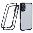 Чохол для iPhone 16, Magnetic Dual Glass, чорний