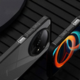 Чохол для Xiaomi Redmi A3, Fusion Hybrid, із захистом камери, прозорий / чорний