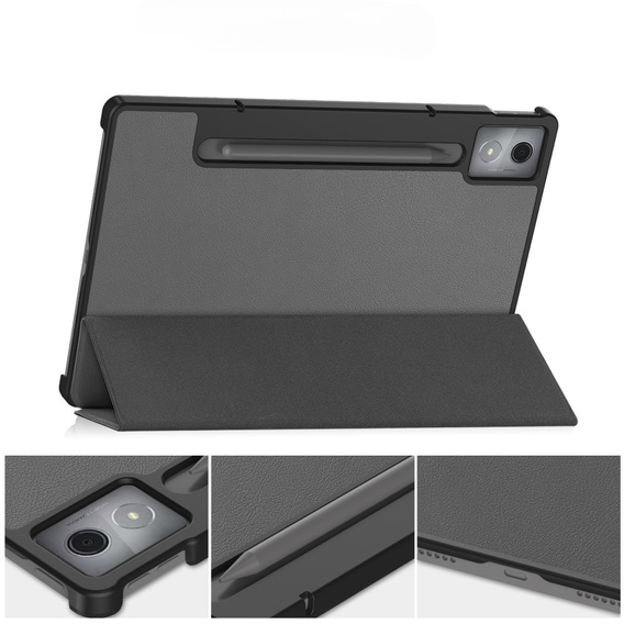 Чехол для Lenovo Idea Tab Pro, Smartcase, серый