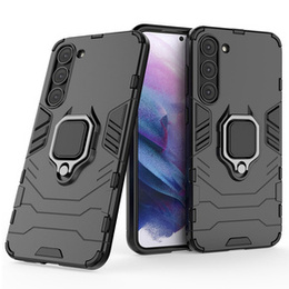 Чехол до Samsung Galaxy S23, Kickstand Ring, чёрный