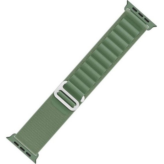 Нейлоновый ремешок до Apple Watch 1/2/3/4/5/6/7/8/SE 38/40/41/mm, Green