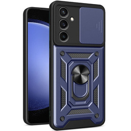 Чехол NOX Camera Slide Samsung Galaxy S23 FE, CamShield Slide, синий