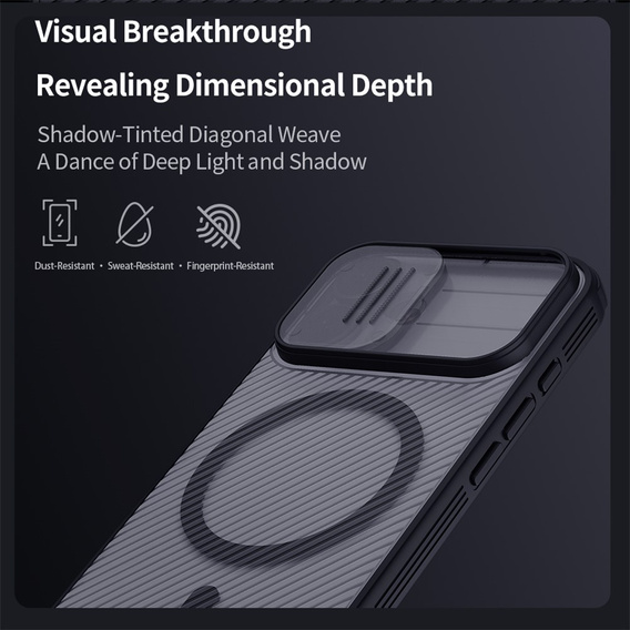 Чехол Nillkin CamShield Pro Magnetic с функцией MagSafe для iPhone 17