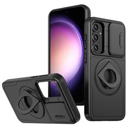 Чехол для Samsung Galaxy S23 FE, Military Magnet, для MagSafe, чёрный