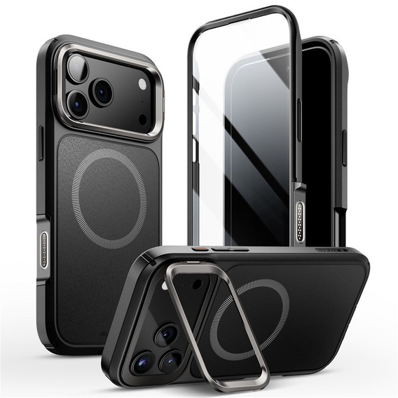 Чохол-сумка для iPhone 17 Pro Max, IBLSN Ares Fip Magsafe, чорний