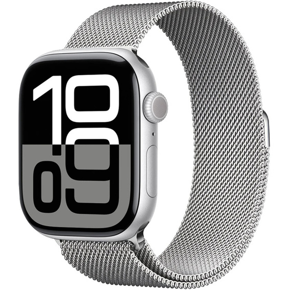 Браслет Milanese до Apple Watch 1/2/3/4/5/6/7/SE (38/40MM) - Silver
