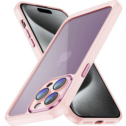 Чохол для iPhone 15 Pro Max, ERBORD Impact Guard, рожевий