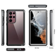 Чехол для Samsung Galaxy S24 Ultra, Shockproof, с пленкой, чёрный