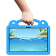 Детский чехол для Lenovo M10 X306 2 Gen / M10 Plus TB-X606 10.3 / Samsung Tab A 10.1 T510/515 / K10 X6C6, Cute Patterns, с подставкой, синий