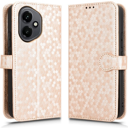 Флип-кейс для Honor 400 5G, Wallet Rhombus, розовый