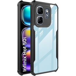 Чехол до Infinix Hot 50i 4G, AntiDrop Hybrid, чёрный