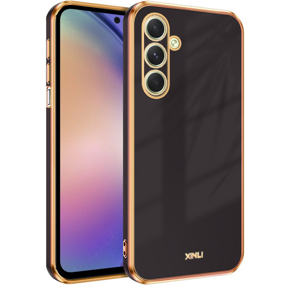 Чохол для Samsung Galaxy A54 5G, Glamour CamShield, чорний
