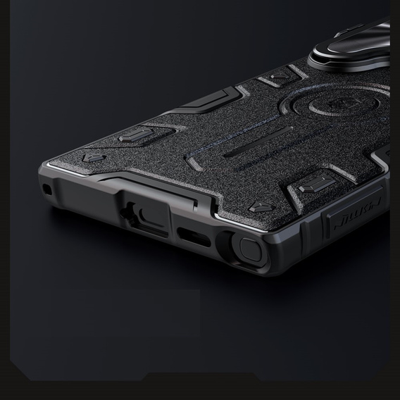 Чехол для Samsung Galaxy S24 Ultra, бронированный Nillkin, CamShield Armor Prop, черный