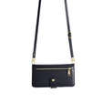 Откидной чехол для Samsung Galaxy S23, Wallet Zipper Pocket, чёрный