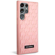 Чехол Karl Lagerfeld до Samsung Galaxy S23 Ultra, Saffiano Mono Metal, розовый