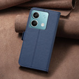 Откидной чехол для Xiaomi Redmi Note 13 5G, BINFEN Wallet, синий