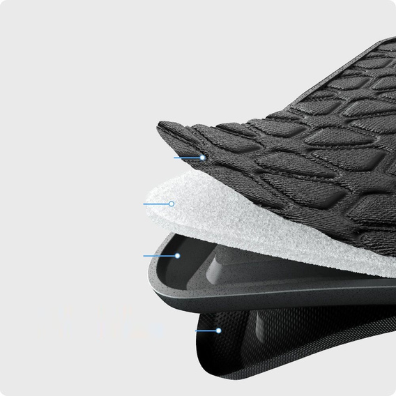 Spigen чохол для ноутбука 13", Rugged Armor Pouch, Black