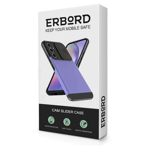 Чехол до Samsung Galaxy A54 5G, Slide Camera, чёрный