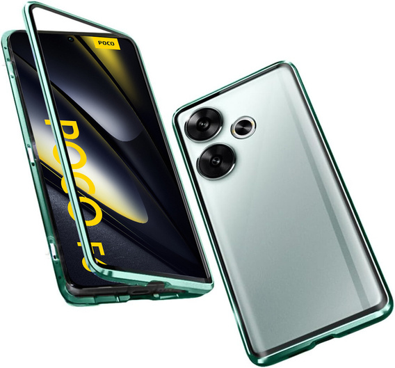 Чохол для Xiaomi Poco F6, Frame Case, зелений