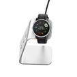 Алюминиевая USB док-станция для Garmin Fenix 7/7S/7X/6/6X/6S, серебристый