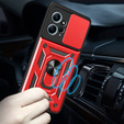 Чохол NOX Camera Slide Xiaomi Redmi Note 12 4G, CamShield Slide, червоний