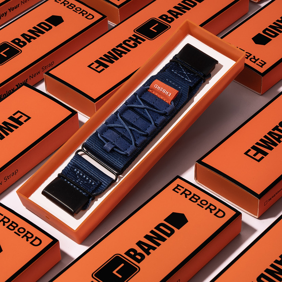 Нейлоновий ремінець ERBORD Runner Quickfit для годинників Garmin Fenix 5X/6X/6X PRO/7X