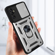 Чехол NOX Camera Slide Samsung Galaxy A14 4G/5G, CamShield Slide, серебро