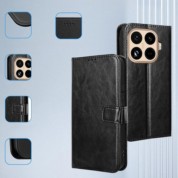 Чохол-гаманець Crazy Horse Wallet з клапаном для Xiaomi 15T Pro