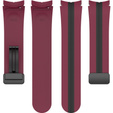 Силіконовий ремінець для Fitbit Inspire 3, Red Samsung Galaxy Watch 4 / 5 40/42/44/46/45MM PRO, Red / Black