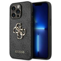 Чехол GUESS до iPhone 14 Pro, 4G Big Metal Logo, серый