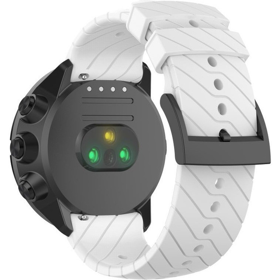 Силиконовый ремешок для zegarka Suunto 9 24 mm - White