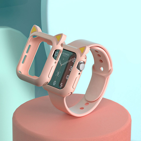 Силиконовый чехол CAT EARS для Huawei Watch Fit 2, Beige