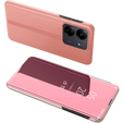 Чoхол до Xiaomi Redmi 13C / Poco C65, Clear View, рожевий rose gold