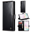 Флип-кейс CASEME для Samsung Galaxy Note 10 Plus, Waxy Textured, чёрный