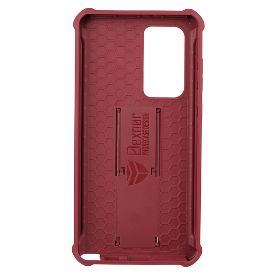 Броньований чохол для Samsung Galaxy S22 Ultra, Dexnor Full Body, червоний