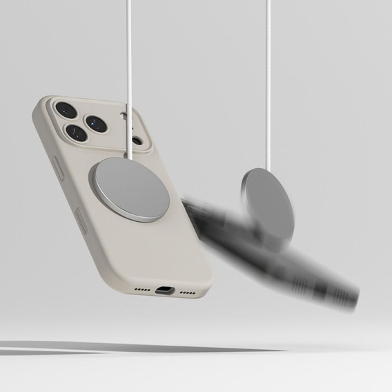 Чохол Ringke для iPhone 17 Pro Max, силіконовий магнітний MagSafe, камінь