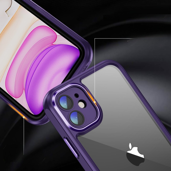 Чехол для iPhone 11, ERBORD Impact Guard, тёмно-фиолетовый