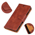 Чохол-книжка для Huawei P30 Pro, Split Leather Wallet, коричневий