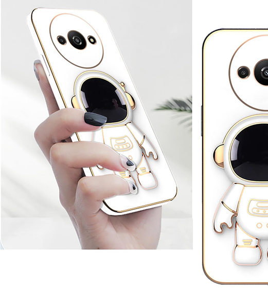 Чoхол до Xiaomi Redmi A3, Astronaut, білий