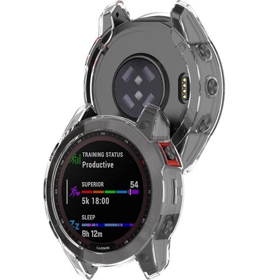Чехол TPU Frame для Garmin Fenix 7x, Transparent