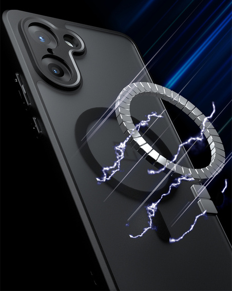 Чохол для OnePlus Nord CE5, для MagSafe, ERBORD Matt Case, чорний
