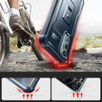 Бронированный чехол для Samsung Galaxy A54 5G, Dexnor Full Body (Two Frames), синий